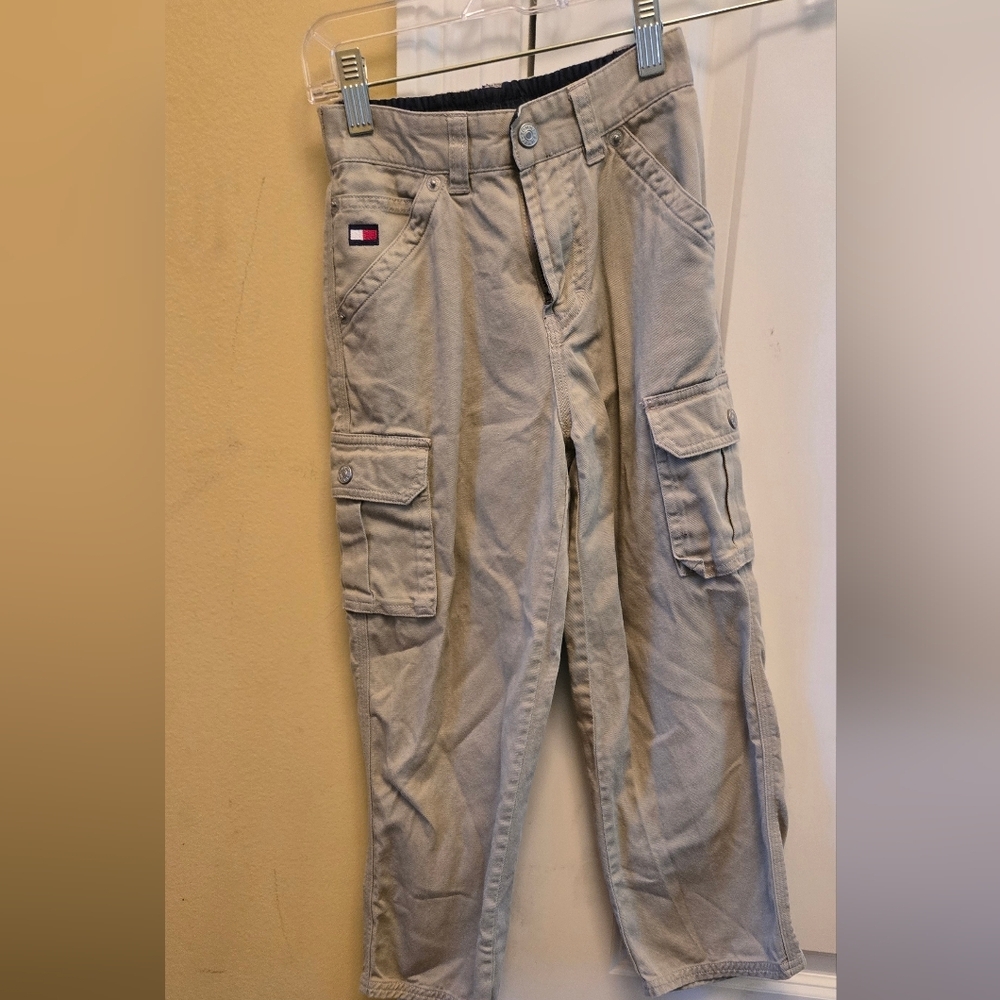 Tommy Hilfiger Boy's Vintage 90's Khaki Cargo Casual Pants